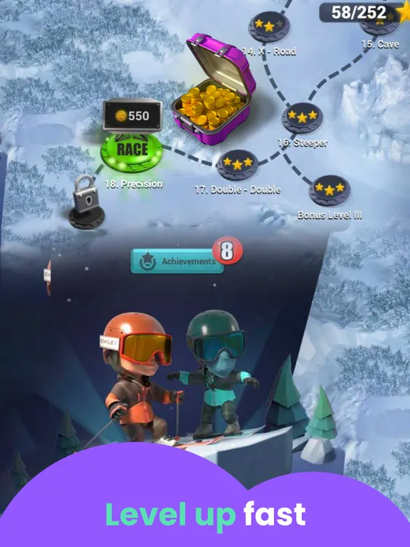 Capturas de pantalla de Skiing Games for Kids iPad 